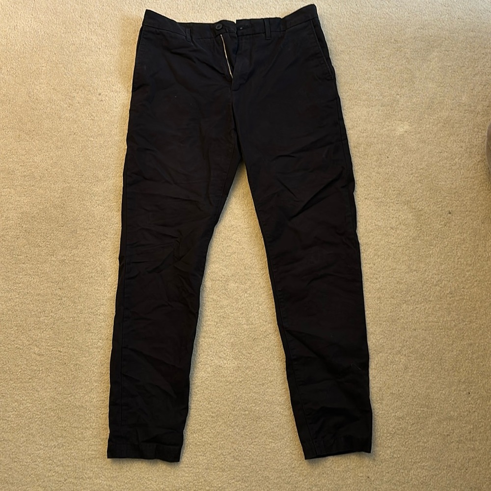 H&M Slim Fit Pants. Black. 32 waist. Used